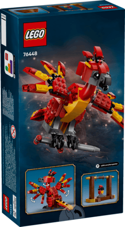 Galeria - zdjęcie nr. 4 - LEGO(R) HARRY POTTER 76448 Fawkes: feniks Dumbledore