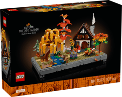 LEGO(R) ICONS 11372 Jesienny ogród z chatką
