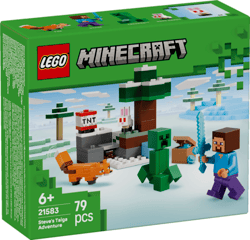 LEGO(R) MINECRAFT 21583 Przygoda stevea w tajdze