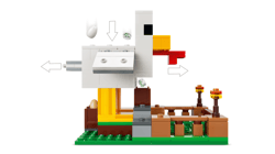 Galeria - zdjęcie nr. 3 - LEGO(R) MINECRAFT 21585 Farma kurczaków