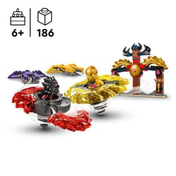 Galeria - zdjęcie nr. 2 - LEGO(R) NINJAGO 71826 Smocze Spinjitzu zestaw bitewn