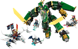 Galeria - zdjęcie nr. 3 - LEGO(R) NINJAGO 71845 Odrzutowy mech Loyda