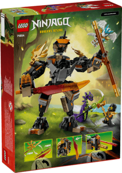 Galeria - zdjęcie nr. 2 - LEGO(R) NINJAGO 71854 Mech specjalny Cole'a i Zane