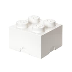 LEGO(R) pojemnik klocek czwórka biały