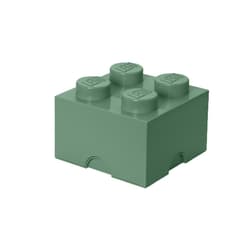 LEGO(R) pojemnik klocek czwórka zielony oliwkowy