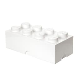 LEGO(R) pojemnik klocek ósemka biały