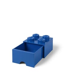LEGO(R) pojemnik klocek z szufladą czwórka niebieski