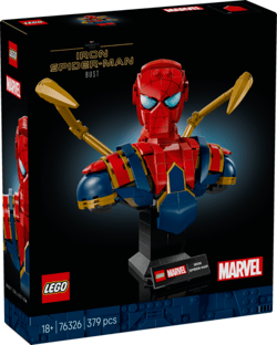 LEGO(R) SUPER HEROES 76326 Popiersie Iron Spider-Man