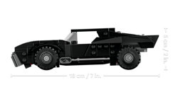 Galeria - zdjęcie nr. 4 - LEGO(R) SUPER HEROES 76332 Batmobil z filmu Batman