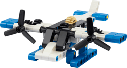 Galeria - zdjęcie nr. 2 - LEGO(R)TECHNIC 30736 Biały wodnosamolot
