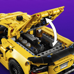 Galeria - zdjęcie nr. 2 - LEGO(R) TECHNIC 42205 Chevrolet Corvette Stingray
