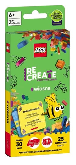 Lego Recreate. Karty wyzwań. Wiosna