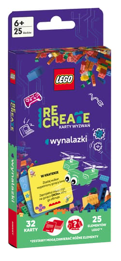 Lego Recreate. Karty Wyzwań. Wynalazki - Praca zbiorowa