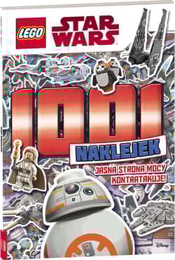 Lego Star Wars 1001 naklejek Jasna strona mocy kontratakuje