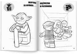 Galeria - zdjęcie nr. 2 - LEGO Star Wars Kolorowanka z Naklejkami NA-6303