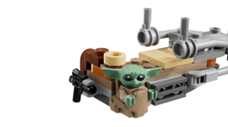 Galeria - zdjęcie nr. 2 - Lego Star Wars Śmigacz Mandalorianina i Grogu 75436