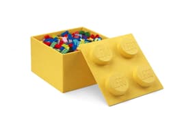LEGO Storage Brick 4 Felt Yellow