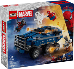 LEGO Super Heroes Pościg Spider-Mana za więźniarką 76349
