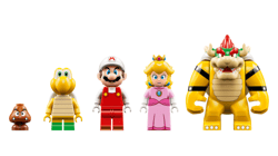 Galeria - zdjęcie nr. 3 - LEGO SUPER MARIO FIRE MARIO I BOWSER NA ZAMKU 72060