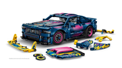Galeria - zdjęcie nr. 4 - LEGO Technic Warsztat tuningowy samochód Ford Mustang GT 42236