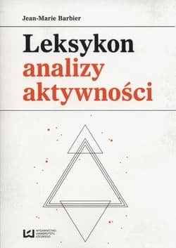 Leksykon analizy aktywności - Jean-Marie Barbier