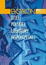 Leksykon dzieł polskiej literatury współczesnej