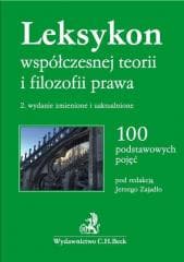 Leksykon współczesnej teorii i filozofii prawa - Jerzy Zajadło, Zeidler Kamil