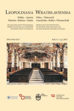 Leopoldiana Wratislaviensia, Rok 1, 2023 - Opracowanie Zbiorowe