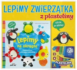 Lepimy na okrągło Najłatwiejsze zwierzęta z plasteliny - Paulina Koniuk-Fonżychowska