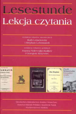 Lesestunde Lekcja czytania - R. Leiserowitz, S. Lehnstaedt, J. Nalewajko-Kulik