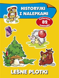 Leśne plotki Historyjki z nalepkami - Anna Wiśniewska