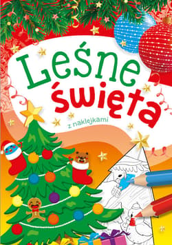 Leśne święta z naklejkami