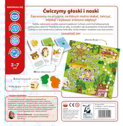 Galeria - zdjęcie nr. 2 - Leśny bal Gra logopedyczna Kapitan Nauka 3-7 lat