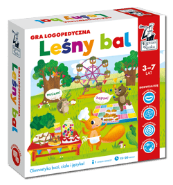 Leśny bal Gra logopedyczna Kapitan Nauka 3-7 lat - Opracowanie Zbiorowe