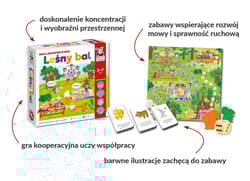 Galeria - zdjęcie nr. 3 - Leśny bal Gra logopedyczna Kapitan Nauka 3-7 lat