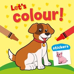 Let's colour! Piesek