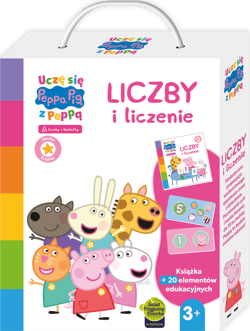 Liczby i liczenie. Świnka Peppa. Uczę się z Peppą