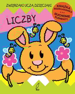Liczby Ruchome elementy Książka rozkładanka