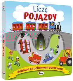 Liczę pojazdy. Zabawa z ruchomymi obrazkami - Natalia Kawałko-Dzikowska