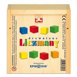 Liczmany drewniane Klocki edukacyjne