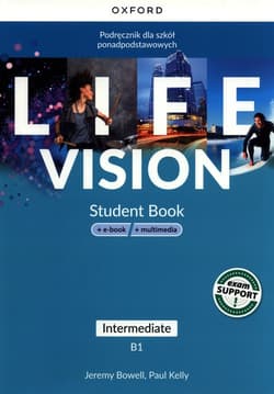 Life Vision Intermediate Podręcznik + e-book + multimedia Szkoła ponadpodstawowa