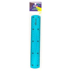 Linijka elastyczna 20 cm niebieska SSC013 STRIGO