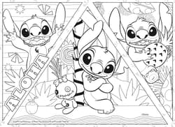 Galeria - zdjęcie nr. 5 - Lisciani Disney Puzzle 4x48 Maxi Floor Stitch 304-109746