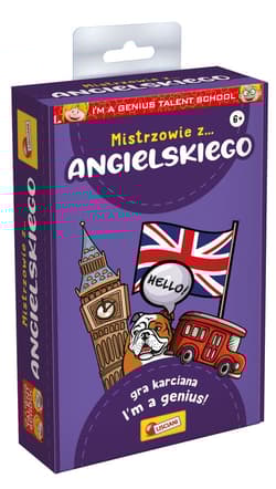 Lisciani Im A Genius Mistrzowie z angielskiego