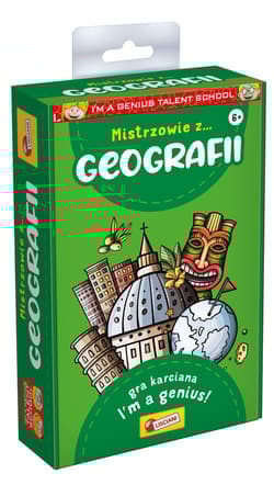 Lisciani Im A Genius Mistrzowie z Geografii