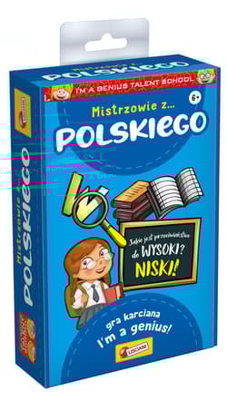 Lisciani Im A Genius Mistrzowie z Polskiego