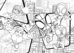 Galeria - zdjęcie nr. 3 - Lisciani Puzzle 24 Marvel Maxi Floor Spidey 304-99726