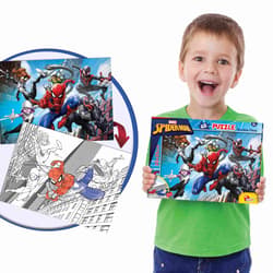 Galeria - zdjęcie nr. 2 - Lisciani Puzzle 48 Marvel M-Plus Spiderman 304-99627