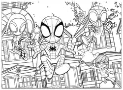 Galeria - zdjęcie nr. 3 - Lisciani Puzzle 4x48 Maxi Floor Spidey 304-100378