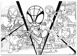 Galeria - zdjęcie nr. 2 - Lisciani Puzzle 4x48 Maxi Floor Spidey 304-100378